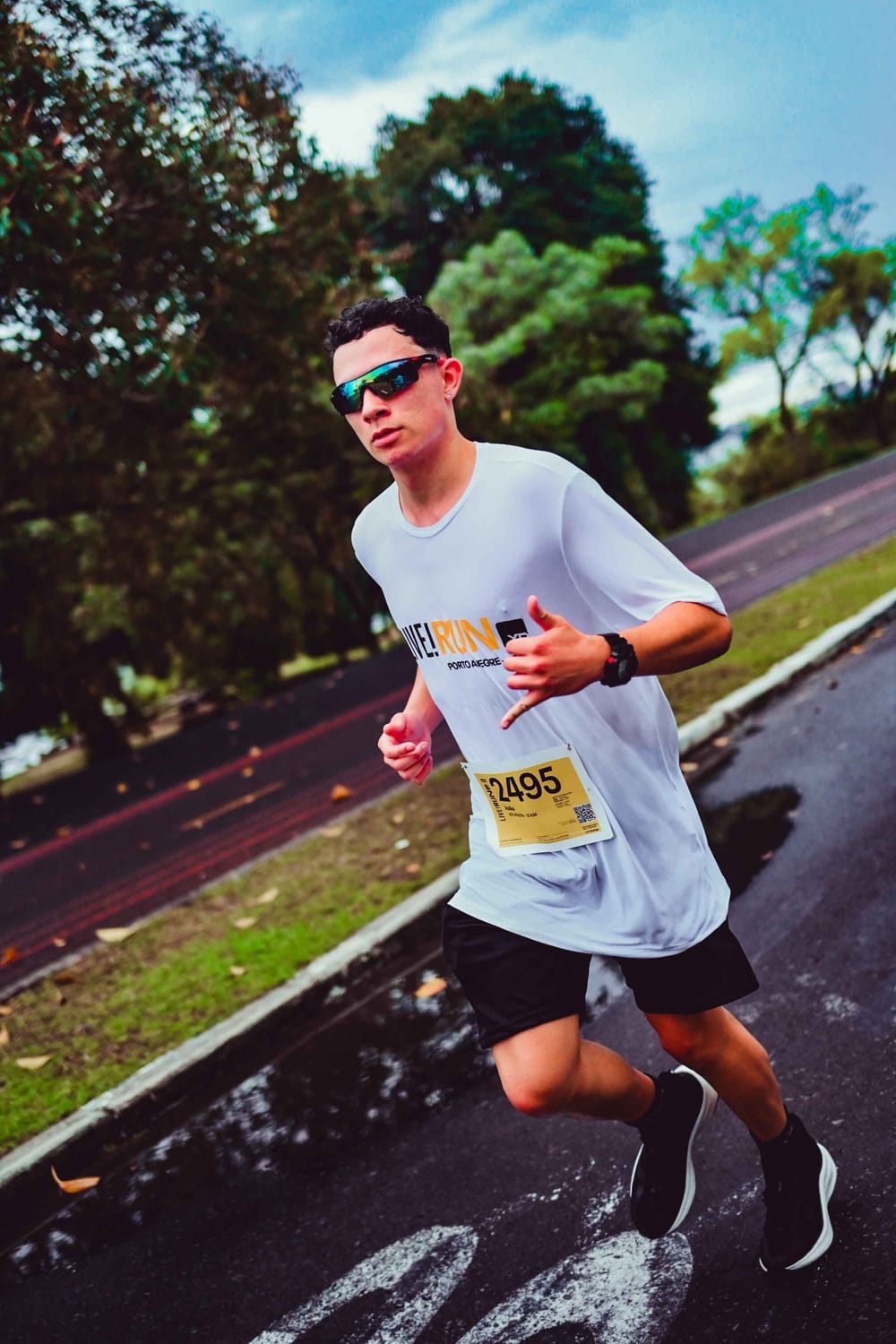 Jv Dreissig correndo na Live!Run XP